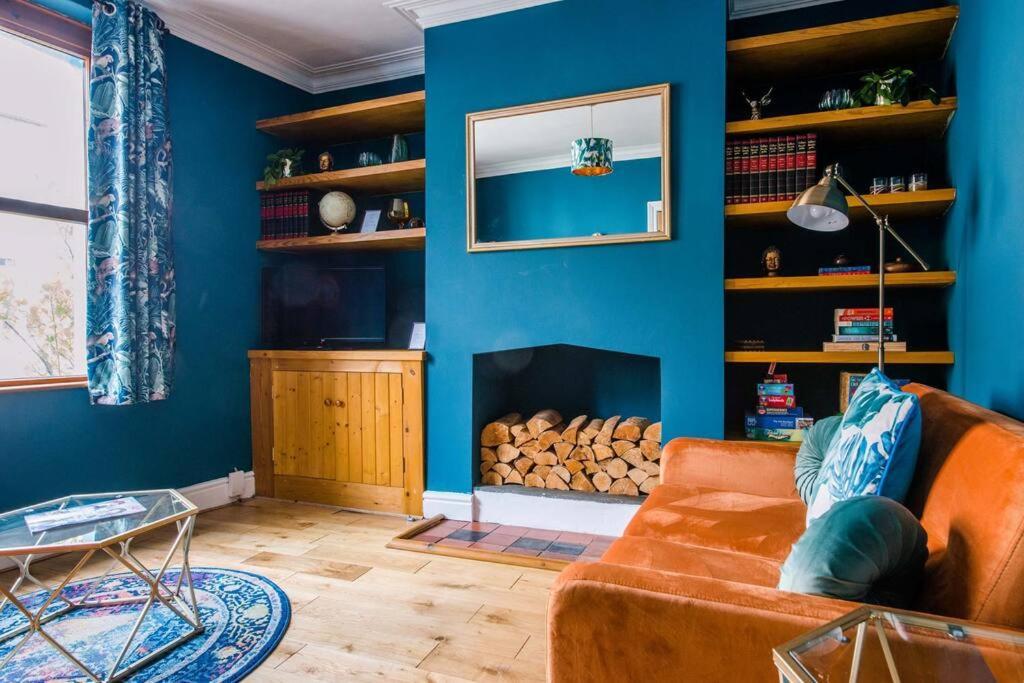 Gorgeous Victorian House Sleeps 6 In Cardiff Villa Exteriör bild