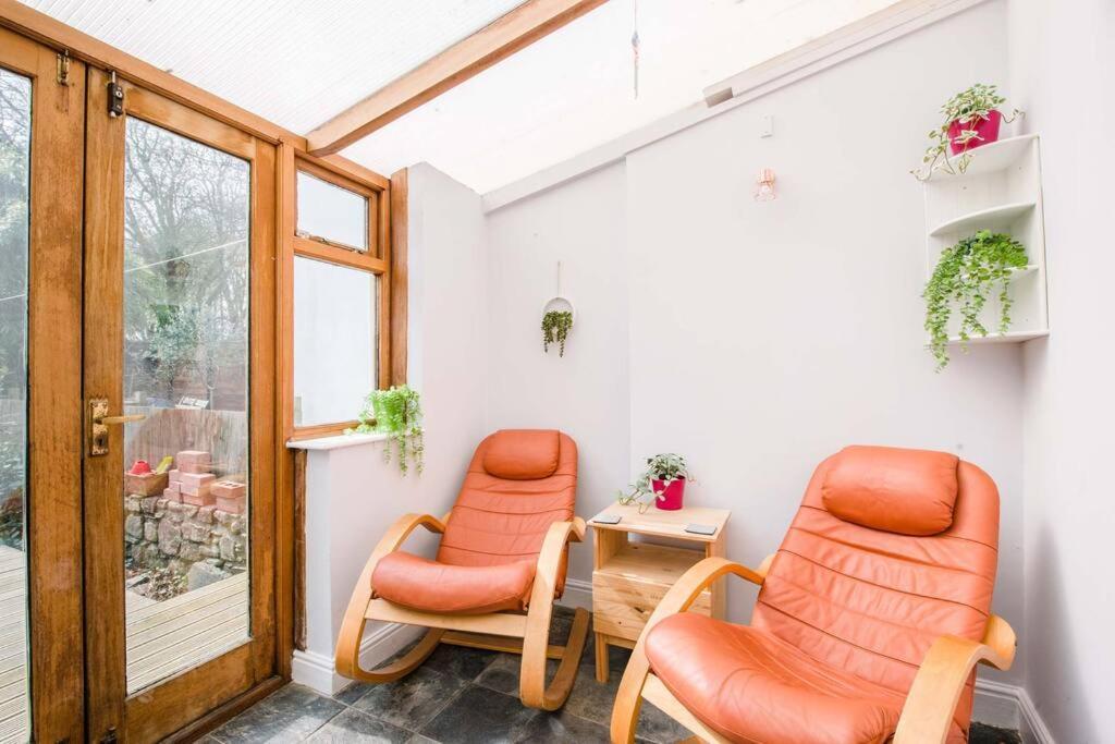 Gorgeous Victorian House Sleeps 6 In Cardiff Villa Exteriör bild